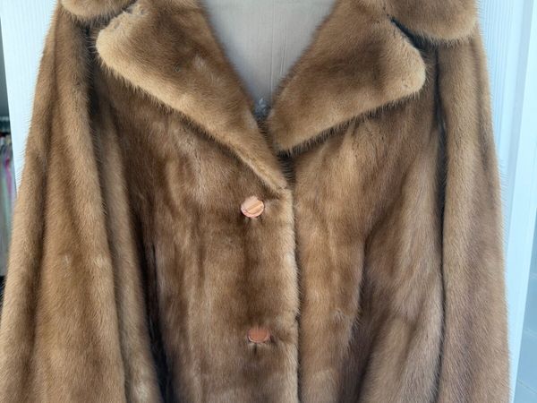 Vintage mink fur coat - Main image