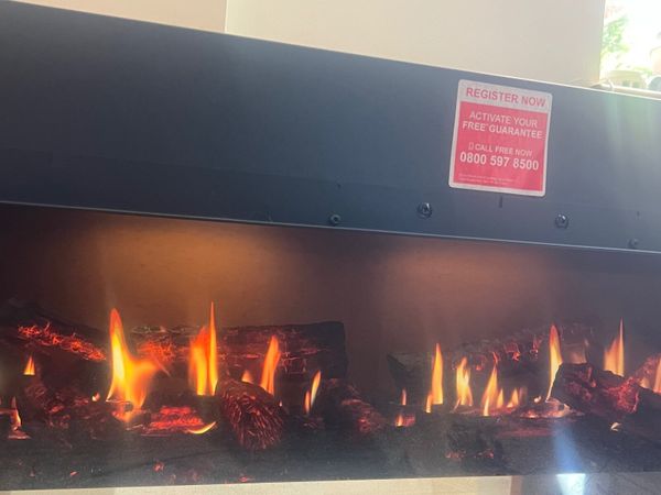 PGF20 Opti-V Electric Wall Mounted Fire - Main image