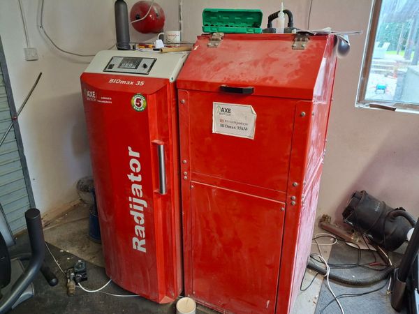 Wood Pellet Burner & Flue - Main image