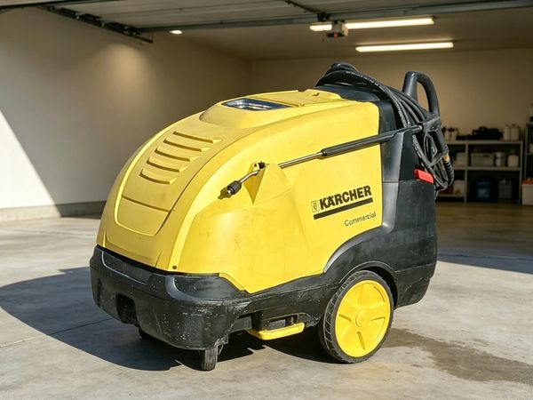 Karcher hot and cold diesel pressure washer. - Main image
