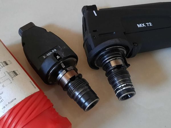 Hilti MX 72 Magazine + X-460-F8 Fastener Guide - Main image
