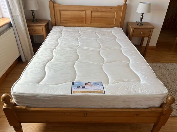 Double bed and mattress - Main image