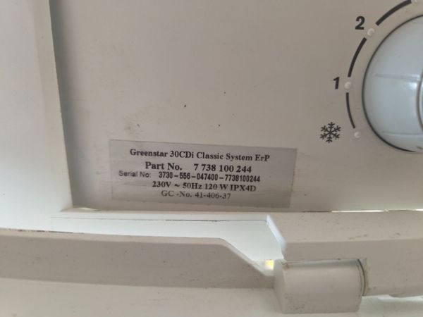 Worchester Greenstar 30CDi Gas Boiler. - Main image