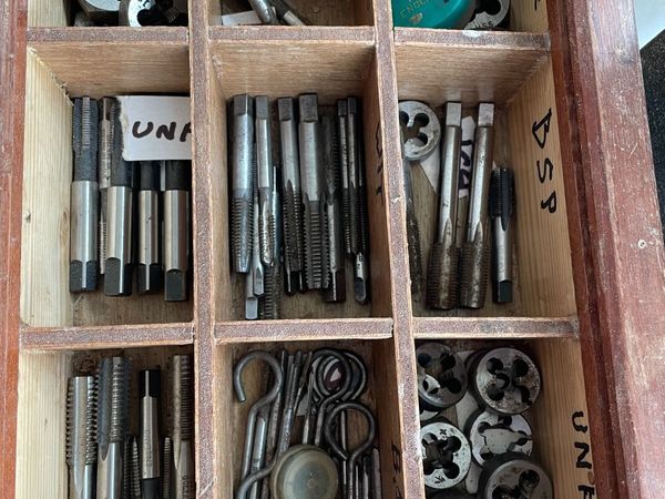 Taps and Dies 70+ pieces - Main image