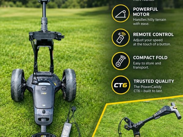 Powercaddy Electric golf trolly - Main image