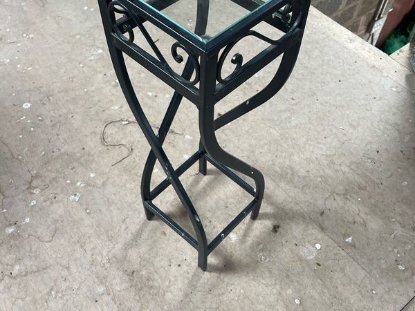 Glass Top Plant Stand - Main image