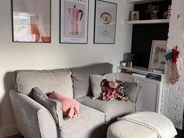 Sofa - Grey 2 Person Sofa - Main image