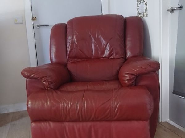 Red Recliner Armchair - Main image