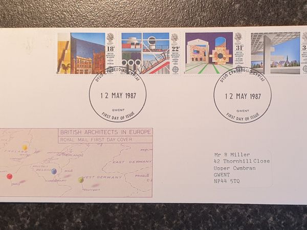 UK 1st Day Covers from 1987 - Main image