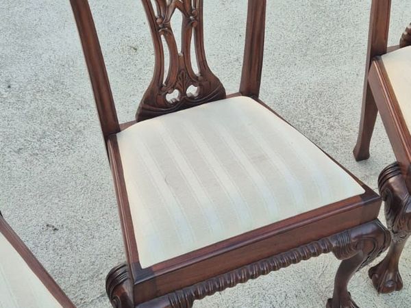 Antique dining chairs - Main image