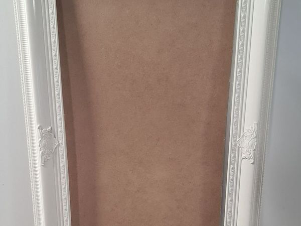 Large White Ornate Picture / Mirror Frame - Main image