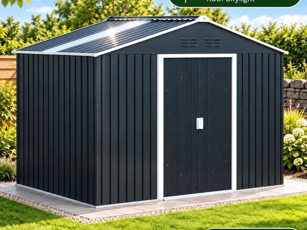 Metal Shed Skylight & Floor Frame 9.1 X 6.4 ft - Main image