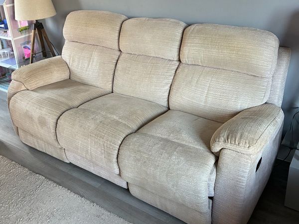 3 piece recliner sofa: 3 + 2-seaters and armchair - Main image