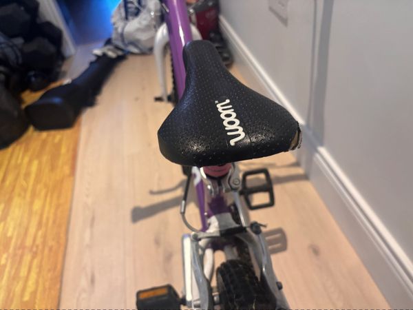 Woom 4 bike purple for sale - Main image