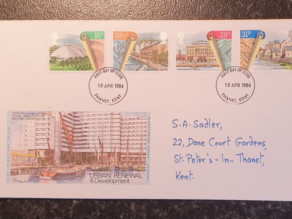 UK 1st Day Covers from 1984 - Main image