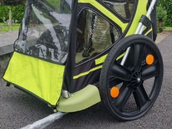 Bellelli 2 Seater Bike Trailer Pull Along Buggy - Main image