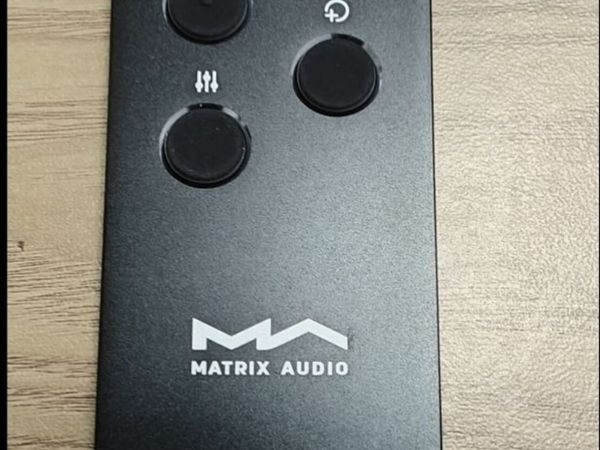 Matrix Audio DAC pro RM 2 remote controle - Main image