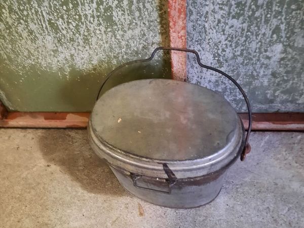 Vintage galvanized bucket - Main image