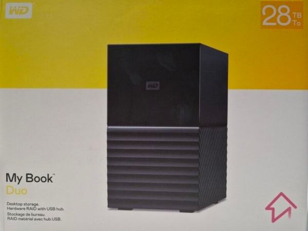 WD Mybook Duo 28TB - Main image