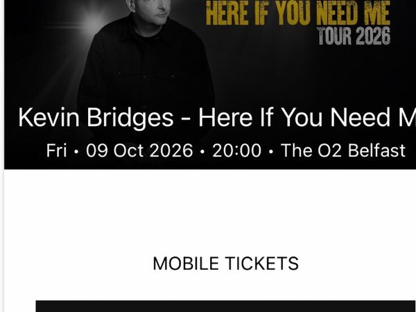 2 x Kevin Bridges Tickets - Main image