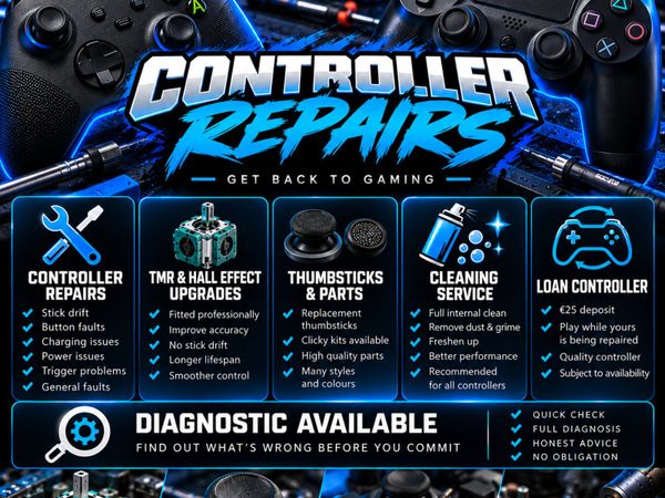 Controller Repairs, Xbox / PlayStation. - Main image