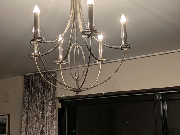 Endon Whistle 6-Light Pendant Chandelier - Main image