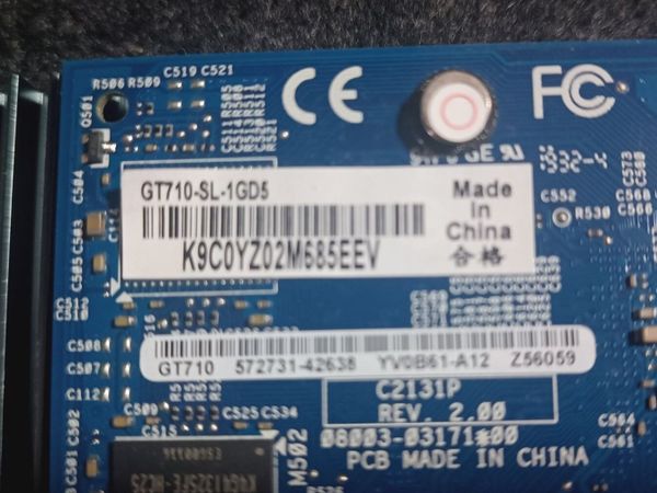 ASUS GeForce GT710 1GB GDDR5 Graphic Card - Main image