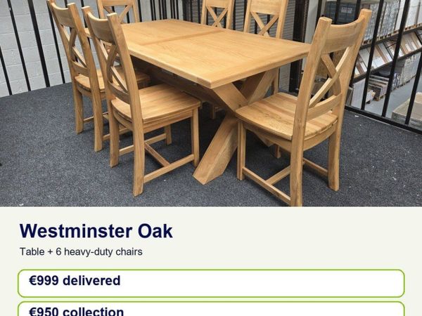 Westminster Dining Set Delivered - Main image