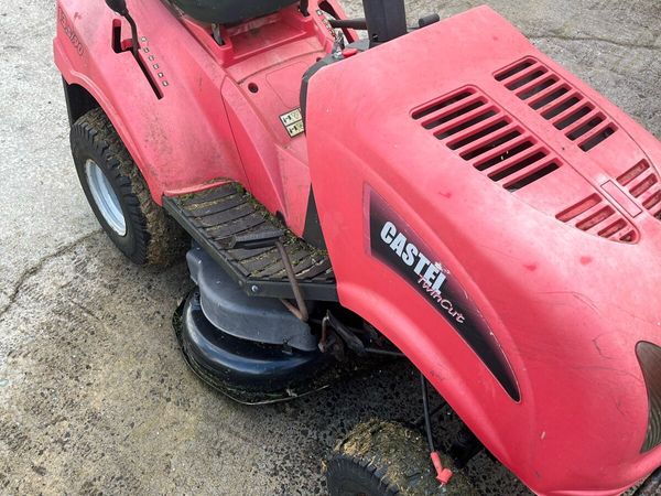 Castle 13/5HP electric clutch ride on lawnmower - Main image
