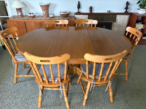 Extending Dining Table & 6 Chairs - Main image