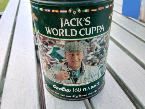 Jack Charlton World Cuppa tin - Main image