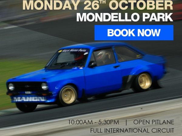 Next Trackday: Bank Holiday Monday 26th October - Main image