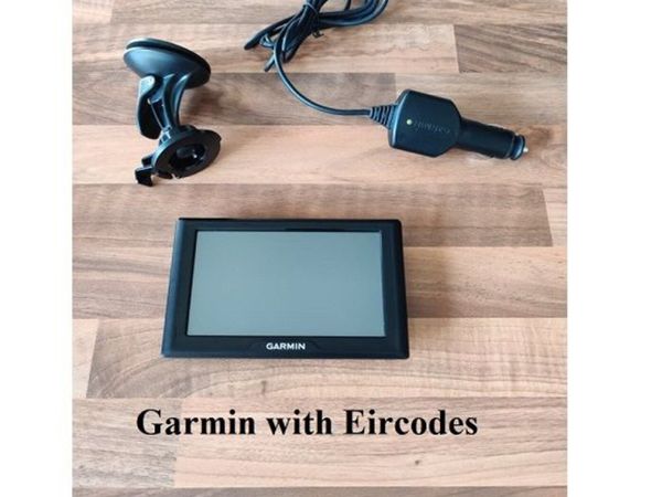 Garmin sat nav - Eircodes - Europe map 2026 - Main image