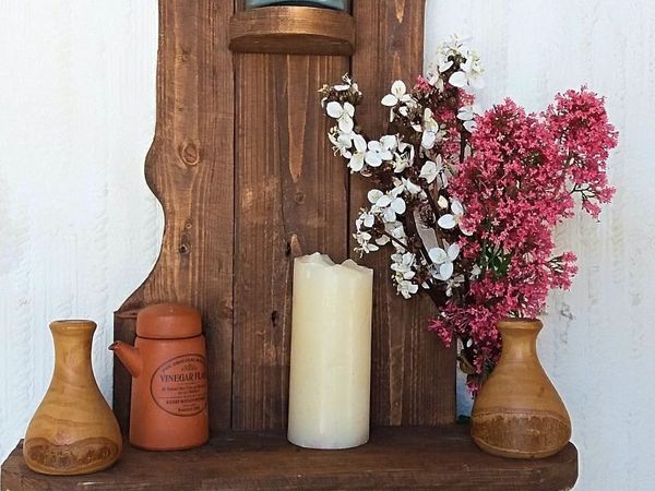 Rustic Floating Display Shelf - Main image