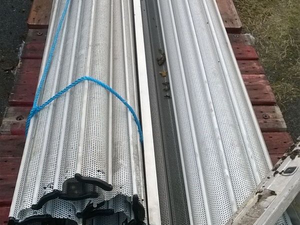 Roller shutter door - steel mesh - Main image