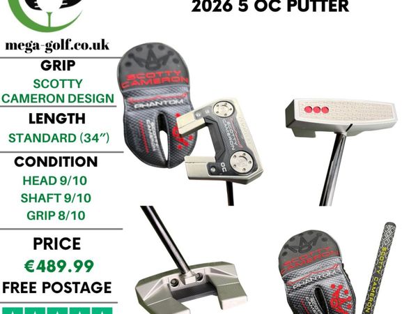 Scotty Cameron Phantom 2026 5 OC Putter / 34" - Main image