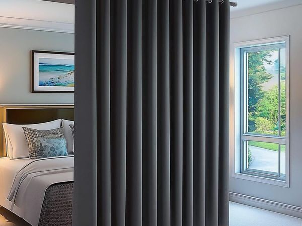 Blackout Room Divider Curtain Thermal Insulated - Main image