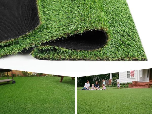Realistic Artificial Grass Roll 1m X 4m 25MM - Main image