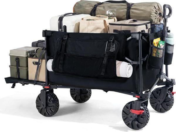 Trolley 400L with Tailgate Folding Camping - Main image
