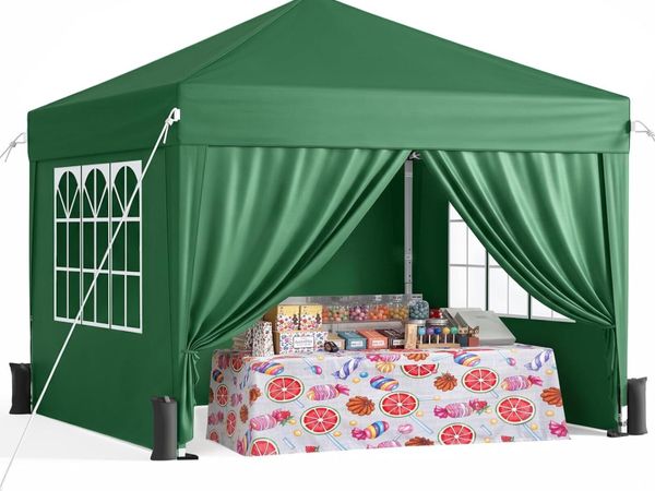 Pop Up Gazebo with Sides 3m X Upf - Main image