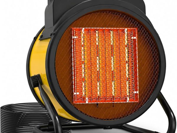Electric Fan Heater 5000W Ceramic with Overheat - Main image