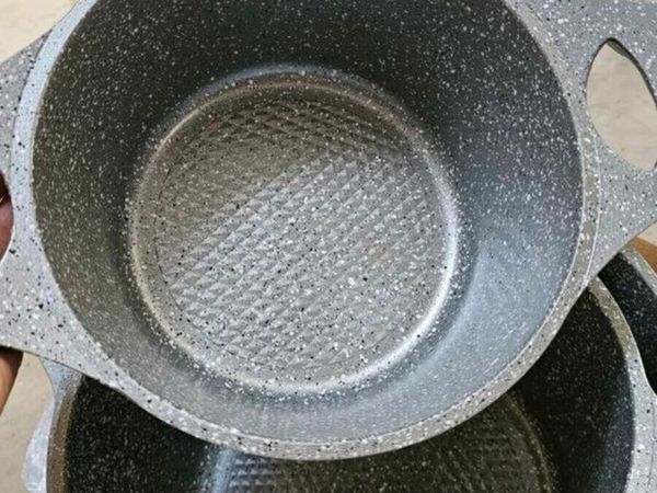 Cookware pots marble - Main image