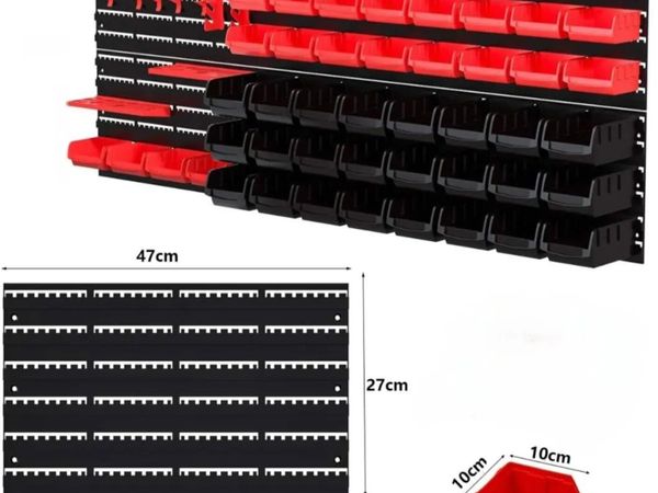 Storage board wall mount tools 141cm x 54cm - Main image