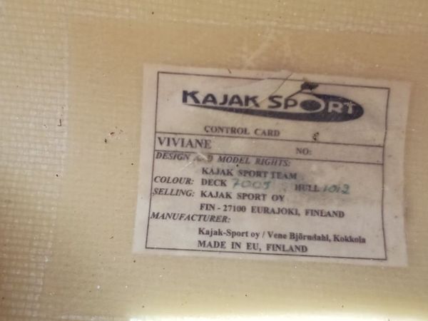 Sea Kayak for sale - Main image