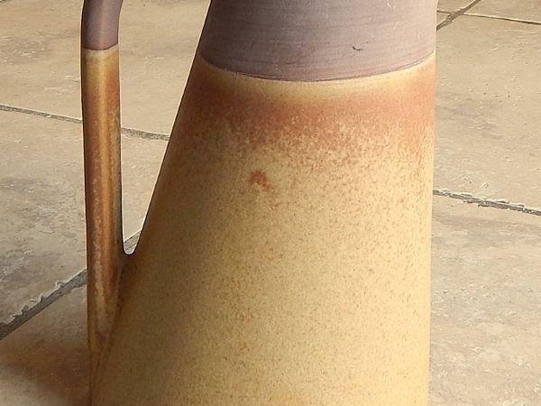Large Handmade Pottery Jug by Ian Snow - Main image