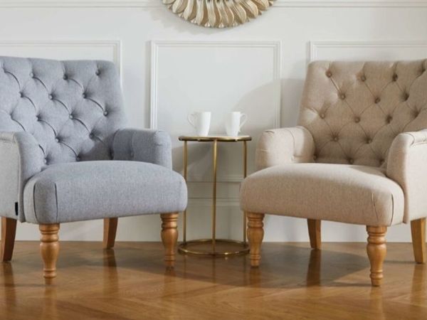 Padstow Button Back Armchair - Main image