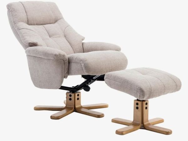 Enfield Swivel Recliner Lisbon Wheat - Main image