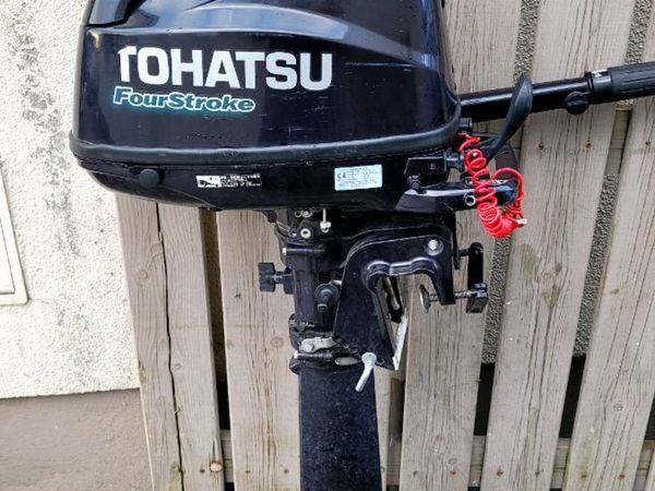 2015 tohatsu 4hp 4 stroke longshaft - Main image
