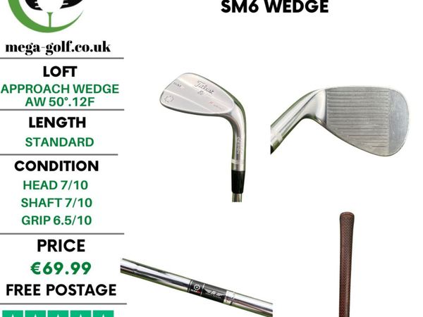 Titleist SM6 Wedge Aw 50°.12F / SM6 Wedge - Main image