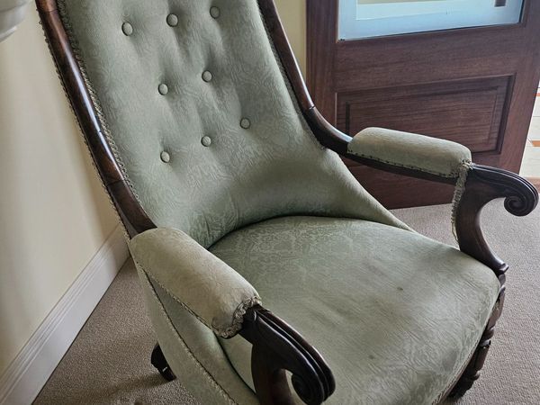 Antique library chair - Main image